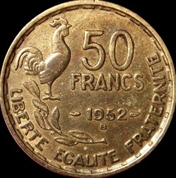 50 Francs 1952 B