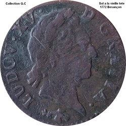 Sol a la vieille tète 1772 Besançon