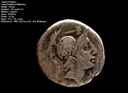 Denier Poblicia – Caius Publicius Malleolus
