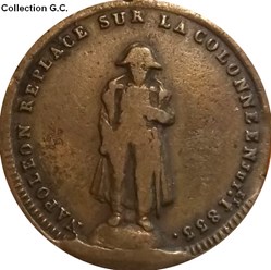 CASINOS ET JEUX La Colonne Vendôme - Jeton de jeu n.d.