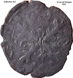 32 em de Patagon Philippe IV 1622