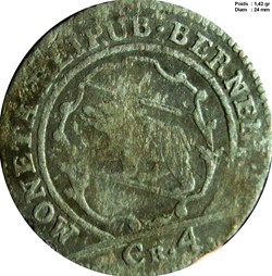 Un Batzen 1776 Berne