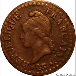 1 CENTIME DUPRE