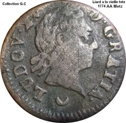 Liard a la vieille tète 1774 AA Metz