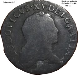 Demi sol au buste enfantin 1719 AA Metz