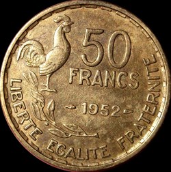 50 Francs 1952