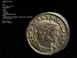 Follis MAXIMIEN HERCULE  TREVES  UNIQUE