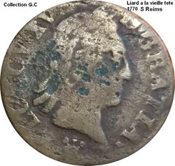 Liard a la vieille tète 1770 ( REIMS ) a confirmer