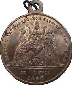 Baptême du Prince impérial Napoléon Eugène Louis Jean Joseph (1856-1879), 14 juin 1856