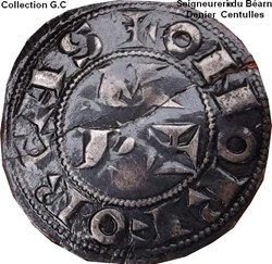 SEIGNEURIE DE BÉARN - LES CENTULLES Denier ou centulle ou morlan