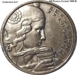 100 Francs Cochet 1956 B