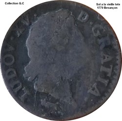 Sol a la vieille tète 1770 Besançon