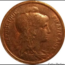 1 Centime Daniel Dupuis 1916