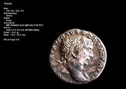 TRAJAN SPQR RIC II Trajan 128