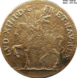 JETON / LOUIS XIV LE GRAND ou LE ROI SOLEIL LOUIS XIV LE GRAND OU LE ROI SOLEIL n.d.