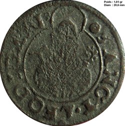 CANTON DE LUCERNE 1 Schilling 1647