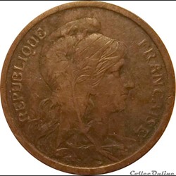 Deux Centimes Daniel Dupuis 1899