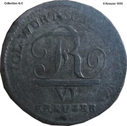 VI Kreuzer 1810