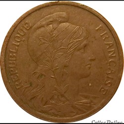 Deux Centimes Daniel Dupuis 1916