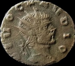 CLAUDE II LE GOTHIQUE Antoninien RIC 261