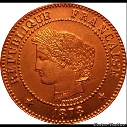 Deux Centimes 1878 A