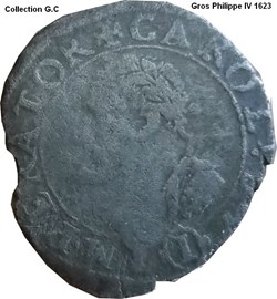 Gros Philippe IV 1623