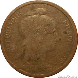 Deux Centimes Daniel Dupuis 1910