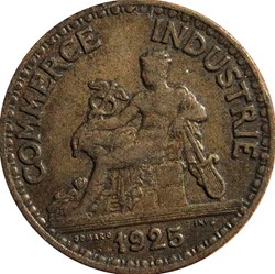 50 centimes Chambres de Commerce 1925 Paris F.191/7