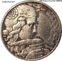 100 Francs Cochet 1958 B