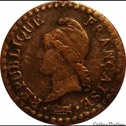 1 CENTIME DUPRE
