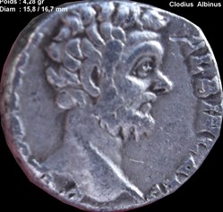 Denier Clodius Albinus