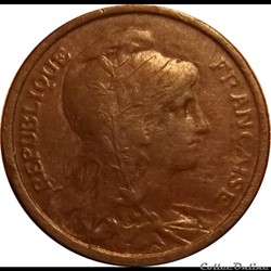 1 Centime Daniel Dupuis 1913