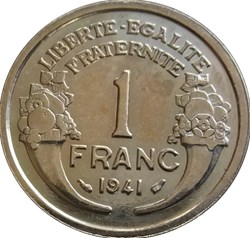 1 franc Morlon 1941 Paris F.219/12