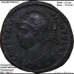 CONSTANTINOPOLIS RIC 188