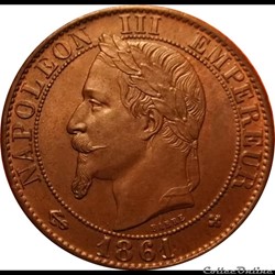 5 Centimes 1861 BB