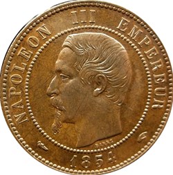 Module Dix Centimes, visite à la Monnaie de Paris 1854