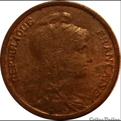 1 Centime Daniel Dupuis 1901