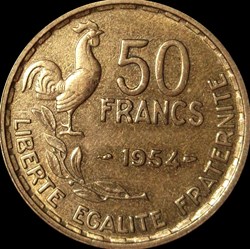 50 Francs 1954