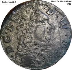 Liard De Montbéliard Léopold Eberhard 1712