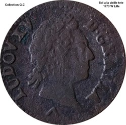 Sol a la vieille tète 1773 W Lille