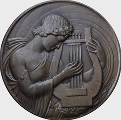 Médaille centenaire la démocrate 1882 / 1982