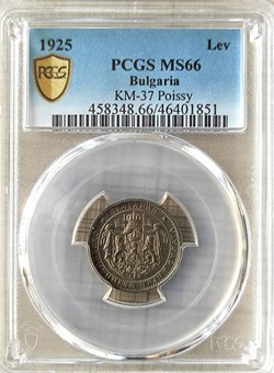 1925~ 1 lev MS66