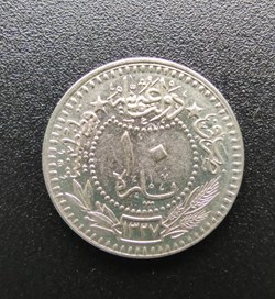 Mehmed V. Konstantiniye P10 1327/3 AH