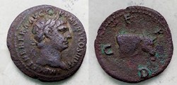 098-117 / Trajan / Deultum / bull / RARE - DVLT#001