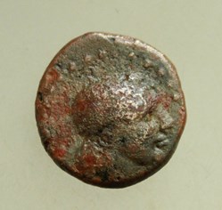 Dionysopolis AE16 grape