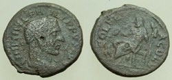 244-249 Philippus I, Zeus, AE24