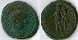 238-244 Gordian III, Homonoia, AE23