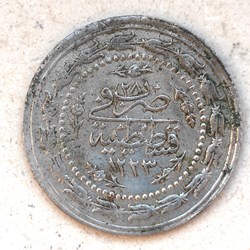 Mahmud II. K6 1223/28 AH Konstantiniye