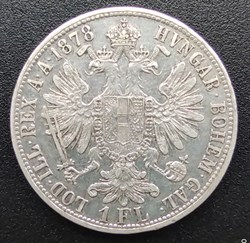 Austria 1878 - 1 Florin