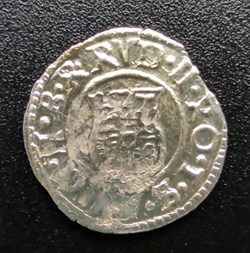 Hungary 1593 Rudolf II - DENAR